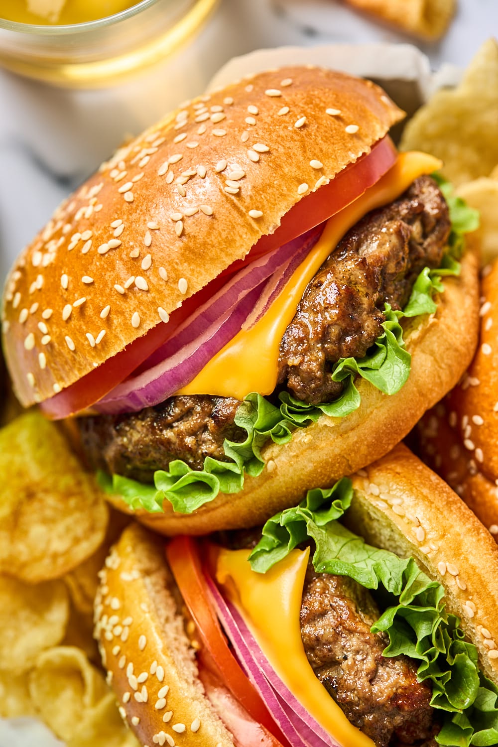 Classic chicken burger