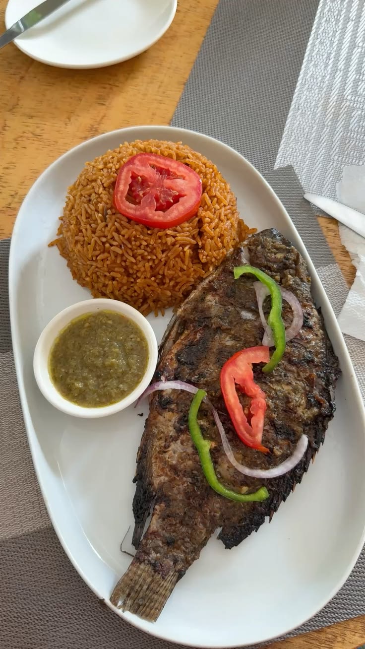 Jollof with fish